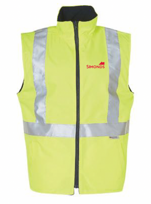 HI-VIS Reversable Safety Vest & 3M Tapes